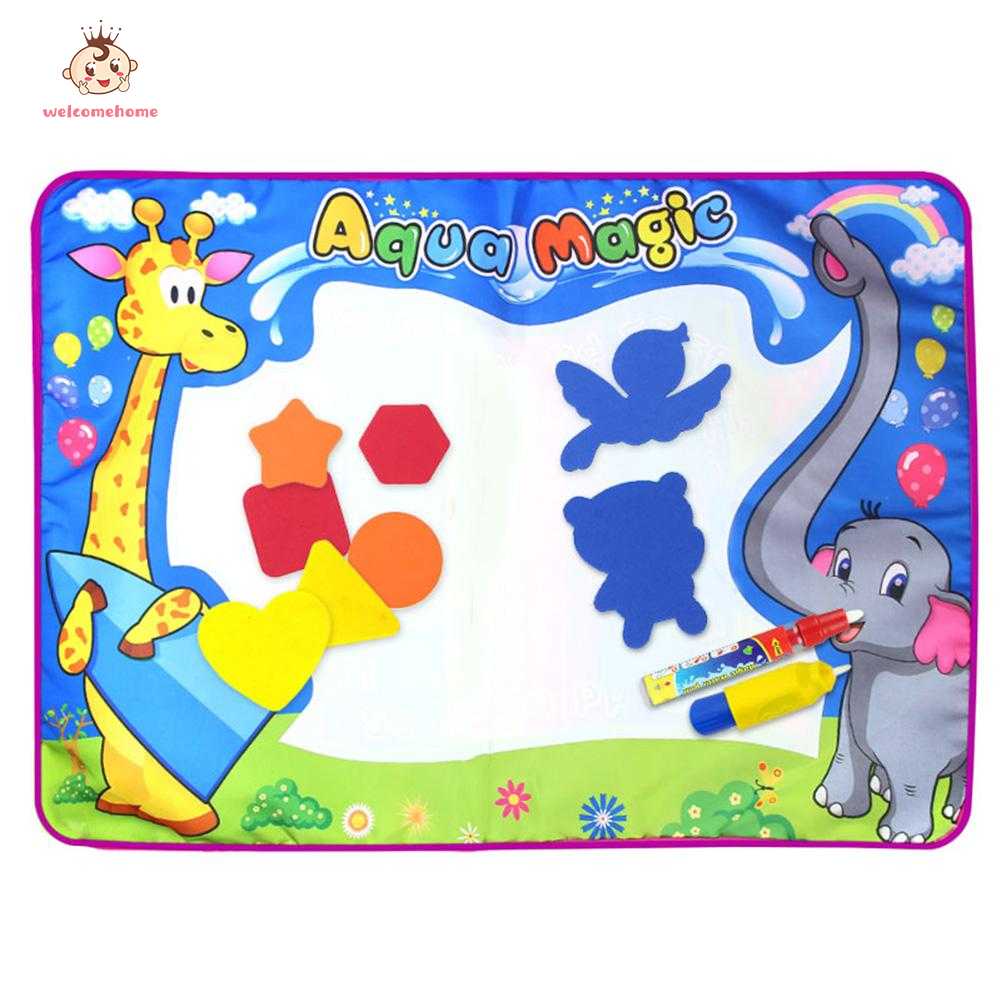 Welcomehome Cartoon Magic Coloring Book Set Doodle Painting Board Water