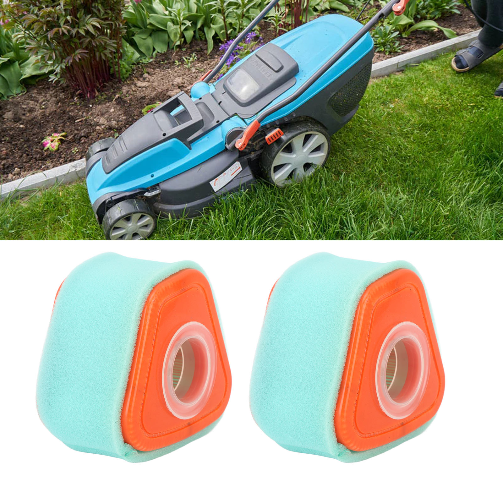 597266 OE thiết kế dài sử dụng cuộc sống hiệu quả cao hiệu suất ổn định máy cắt cỏ bọc Bộ lọc không khí cho 123p0b 123p32 125p02 125902