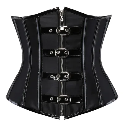 XS-3XL Sexy Women's Gothic Steampunk Corset Steel Boned Underbust Corsets and Bustiers Shapewear Waist Trainer Cincher Corselet