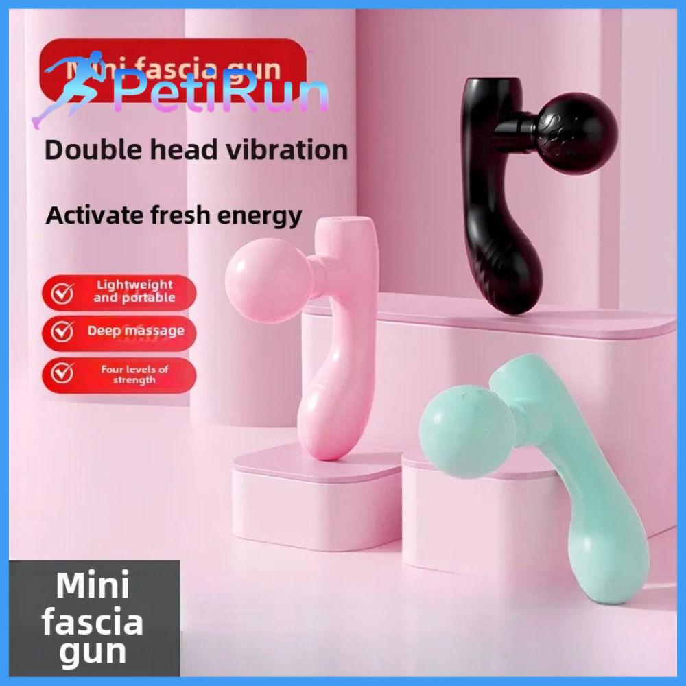 PETIRUN Rung Công cụ fascia Mini ABS Sạc nhanh Dụng cụ mát-xa điện Phổ thông Đồ tạo tác mát-xa Phổ thông