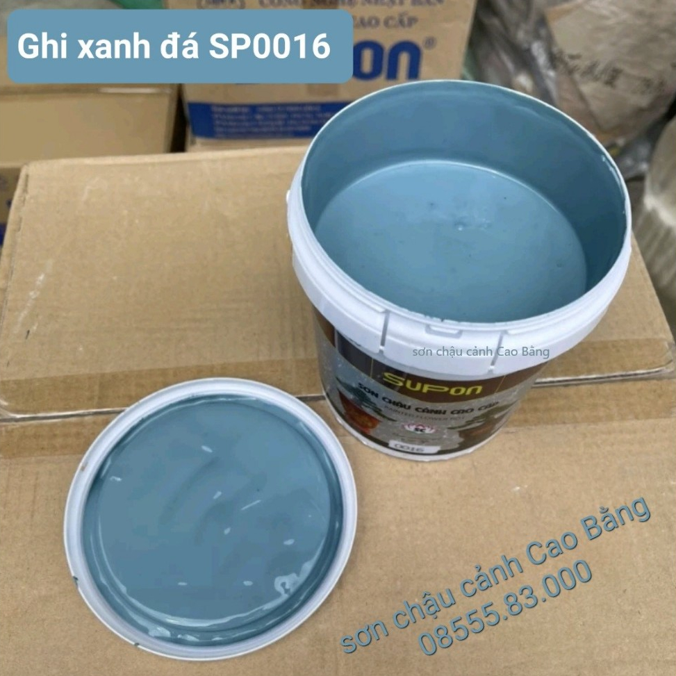Sơn chậu cảnh Cao Bằng siêu bóng hệ nước - có kháng kiềm, sơn trực tiếp không cần lót- Hộp 1kg