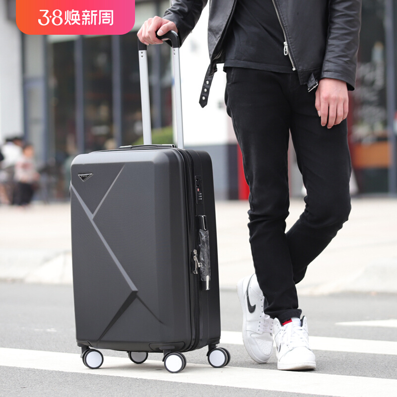 Hành lý nam mới hành lý trường hợp nhỏ cho học sinh 20 inch vali đi máy bay 24 inch hộp mật khẩu hành lý của phụ nữ
