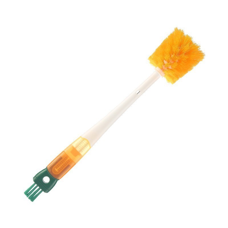Cọ vệ sinh ly cốc bình sữa 4in1 tay cầm dài đa năng tiện lợi 5.7x32cm