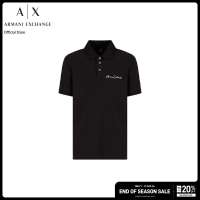 AX Armani Exchange เสื้อโปโลผู้ชาย รุ่น 8NZFSG-ZJ81Z-1200 - สีดำ