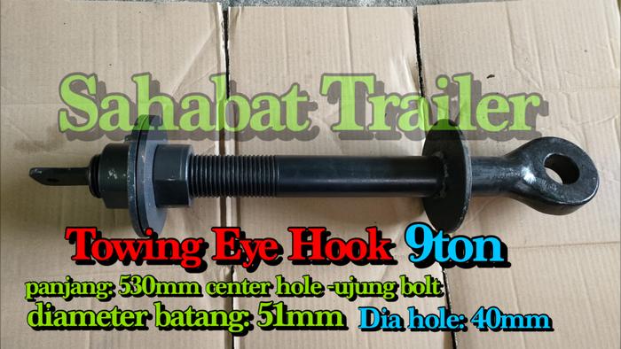 PROMO TOWING EYE HOOK BUNTUT GANDENGAN KAP 9 TON - GO TRACKING01 Harga 1,392,000 rupiah*Gratis Ongkir