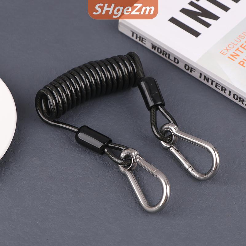 [COD] SHgeZm 1.2m câu cá dây chống mất xoắn ốc mùa xuân bảo vệ dây đàn hồi dây springrope Ngăn Chặn Thanh thả mất công cụ
