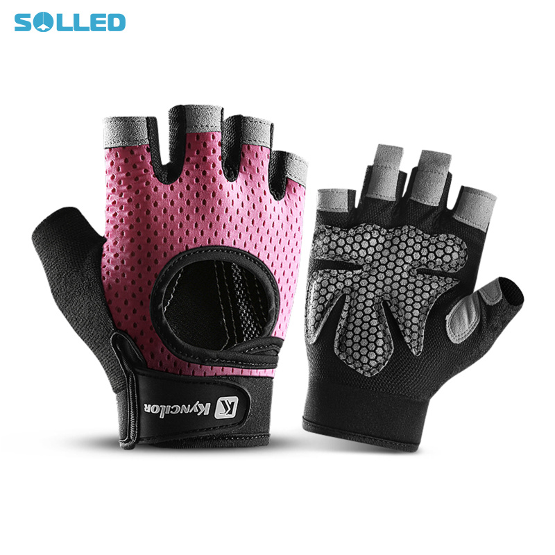 Cycling Gloves Breathable Bike Gloves For Men Women, Half Finger Road Bike MTB Bicycle Gloves, For Cycling Workout Motorcycle Gym Training Outdoor ราคา 164 บาท*ส่งฟรี