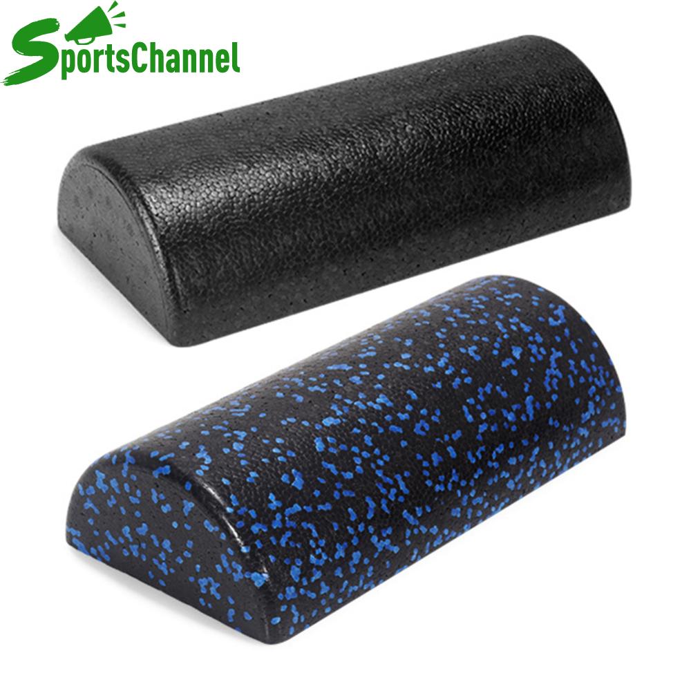 Nửa Vòng Con lăn yoga con lăn massage 30cm bán tròn con lăn bọt biển đa chức năng cáng sau lưng cho tập yoga