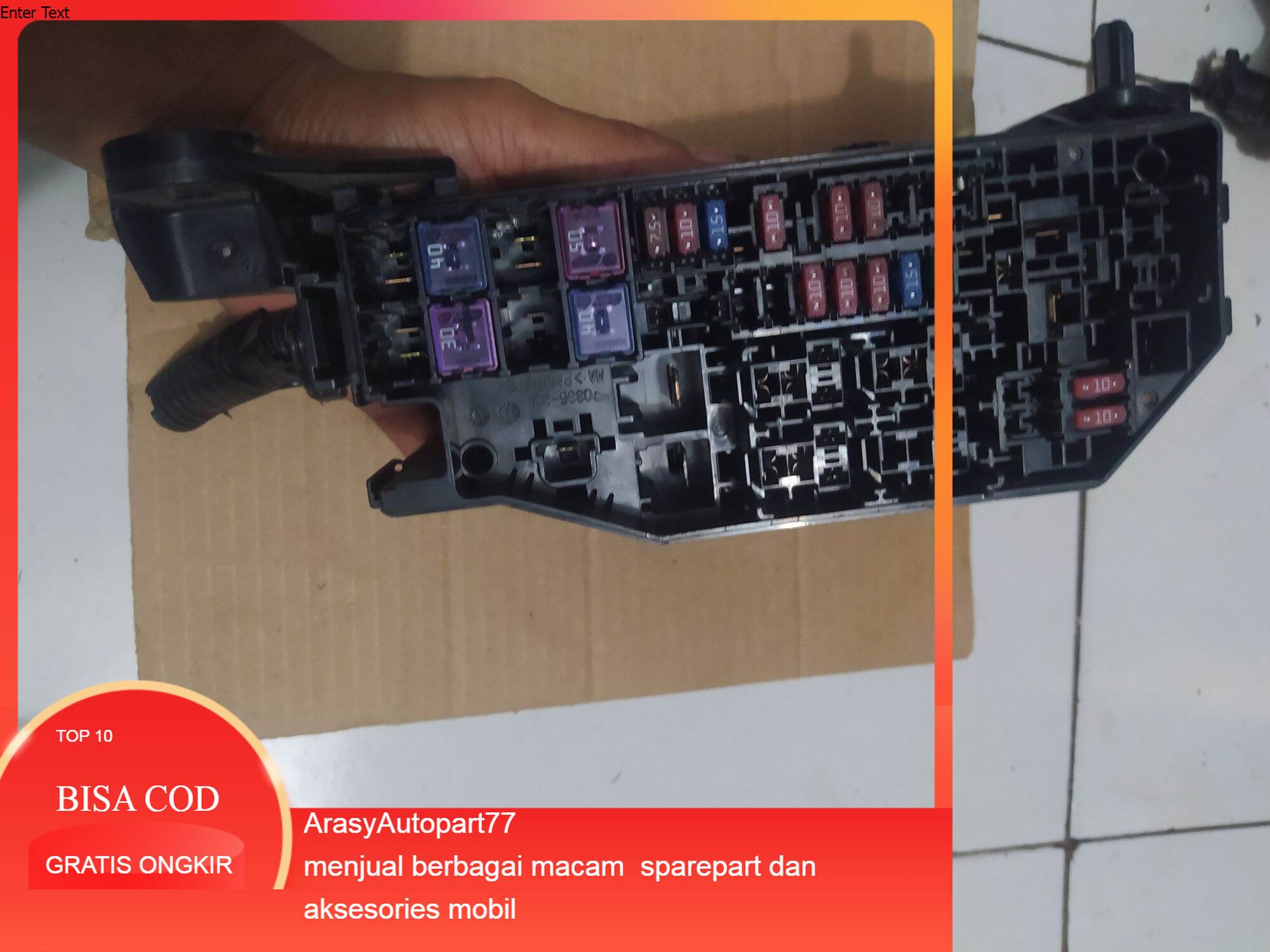 bok sekring avanza xenia 2012-2015 original Harga 600,000 rupiah*Gratis Ongkir