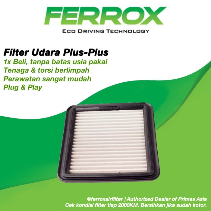 FILTER UDARA FERROX MITSUBISHI PAJERO SPORT / DAKAR (2008-2015) Harga 1,380,000 rupiah*Gratis Ongkir