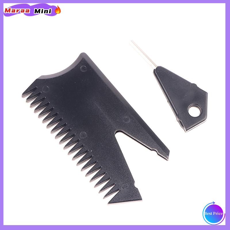 Maraa Ván lướt sóng sáp lược với vây chính Surf Board sáp lược làm sạch Remover cho thể thao dưới nước skimboboard lướt sóng phụ kiện
