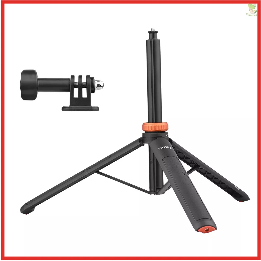 UURIG TP-03 Sports Camera Selfie Stick Tripod Stand Max. Length 122cm with