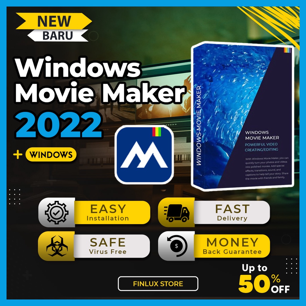 windows movie maker logo 2022