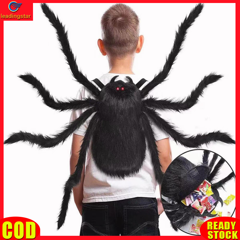 LeadingStar RC Authentic Halloween Spider Backpack Creative Funny Candy