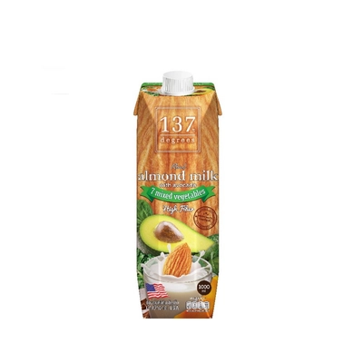 137ดีกรี นมอัลมอนด์อโวคาโด&ผักรวม1000มล. ราคา 129 บาท*ส่งฟรี