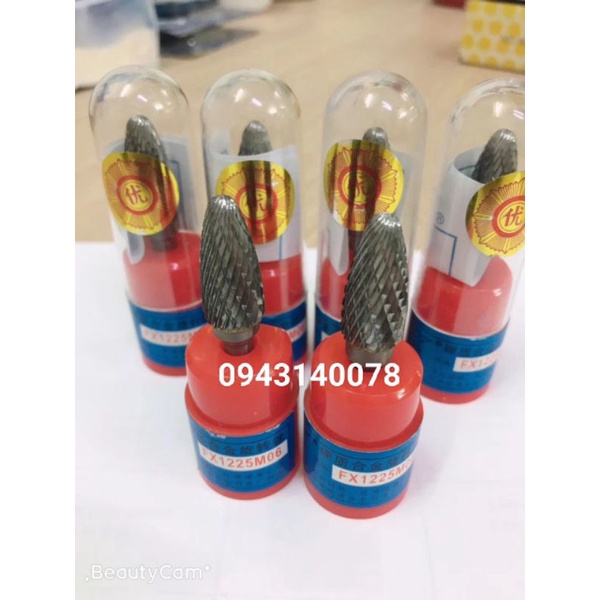 Đầu mài - mũi doa hợp kim cán 6 - fx0618m06, fx0818m06, fx1020m06, fx1225m06, fx1425m06, fx1625m06.
