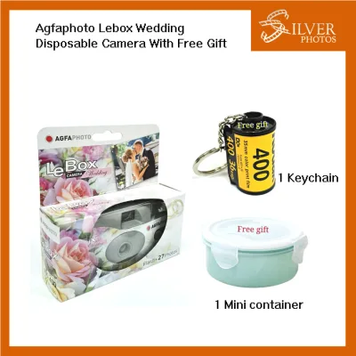 Agfa LeBox Wedding Disposable Single Use Camera