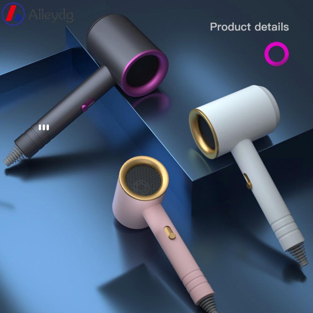 ALLEYDG Ánh sáng xanh Máy sấy tóc Tốc độ cao ABS Máy sấy tóc nhanh khô  Tiếng ồn thấp Máy sấy tóc  lạnh 2 chiều Cho các tiệm gia đình