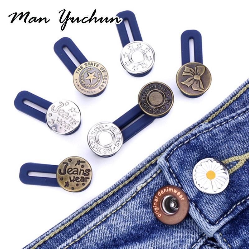 MANYUCHUN ปุ่มขยายเอวที่ถอดออกได้ไม่จำเป็นต้องมีปุ่มปรับใหม่ ราคา 9 บาท*ส่งฟรี