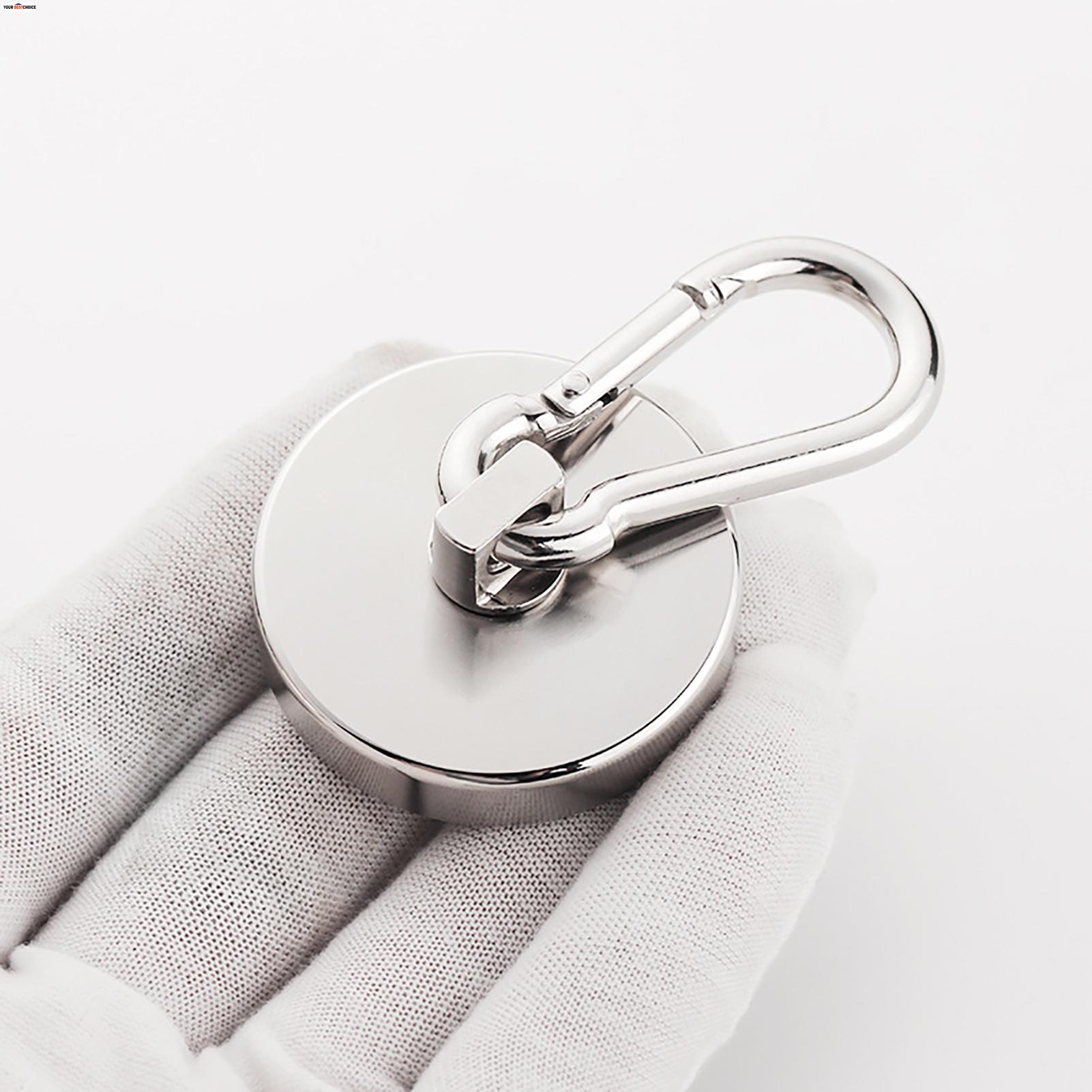 YBC Stainless Steel Magnetic Hooks Metal Snap Magnet Mountaineering Buckle for Tent Canopy Fastener YBC-MY ราคา 72 บาท*ส่งฟรี