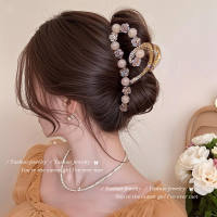 【VanHariacc】กิ๊บติดผมขนาดใหญ่มีโบว์คลิปฉลาม สไตล์เบาและหรูหรา