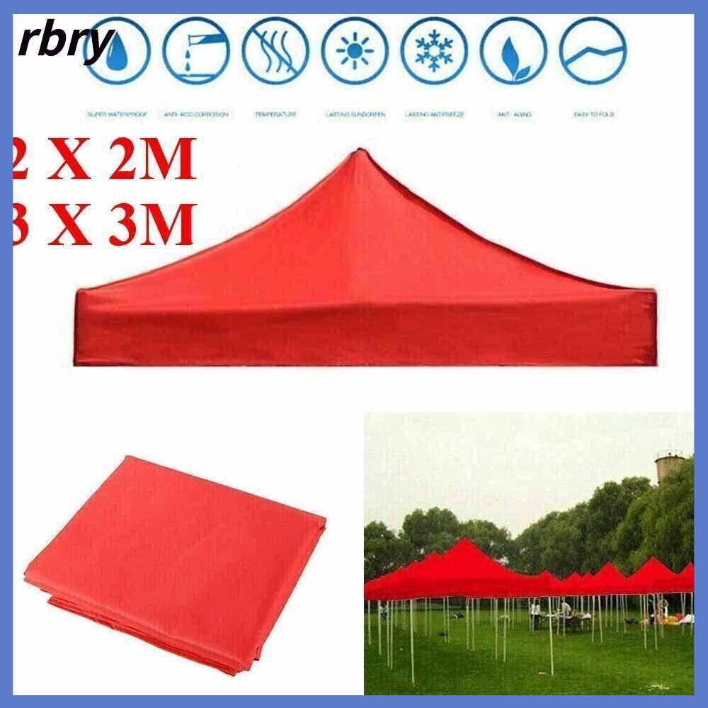 RBRY Lều bạt bốn góc Cắm Trại Ngoài trời Chống tia UV Mái che thay thế Dù Che vườn Tấm Che Nắng Nắp trên gazebo
