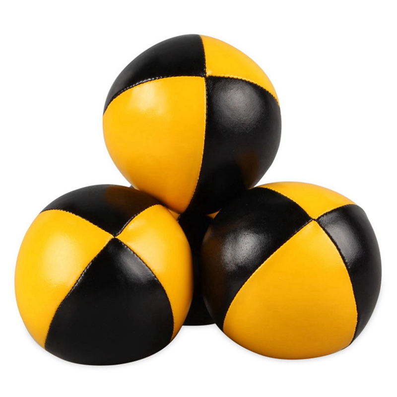 R83Pcs Pu Mini Juggling Ball Soft and Heavy Juggling Ball with Net Pocket for Beginners and Professionals