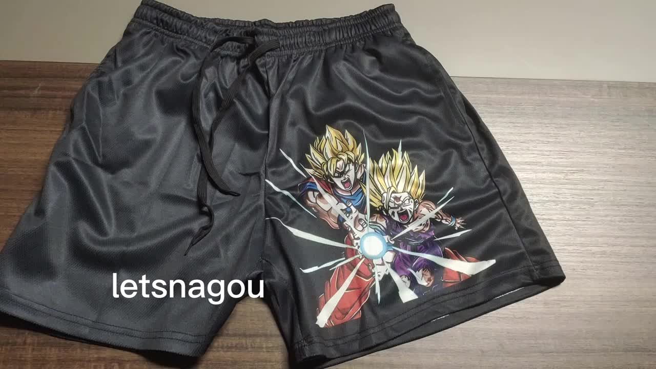 Anime Gym Shorts Men Baki Yujiro Hanma 3d Printed Quick Mesh Dry Casual  Shorts Fashion Short Pants For Fitness Workout Running | Fruugo NO