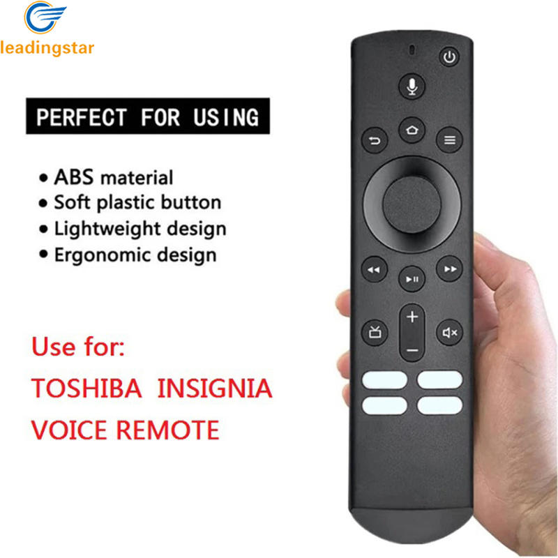 Remote Control With Soft Plastic Button, Lightweight & Ergonomic Design Compatible For CT-RC1US-19 TV NS-RCFNA-19 ราคา  84 บาท*ส่งฟรี
