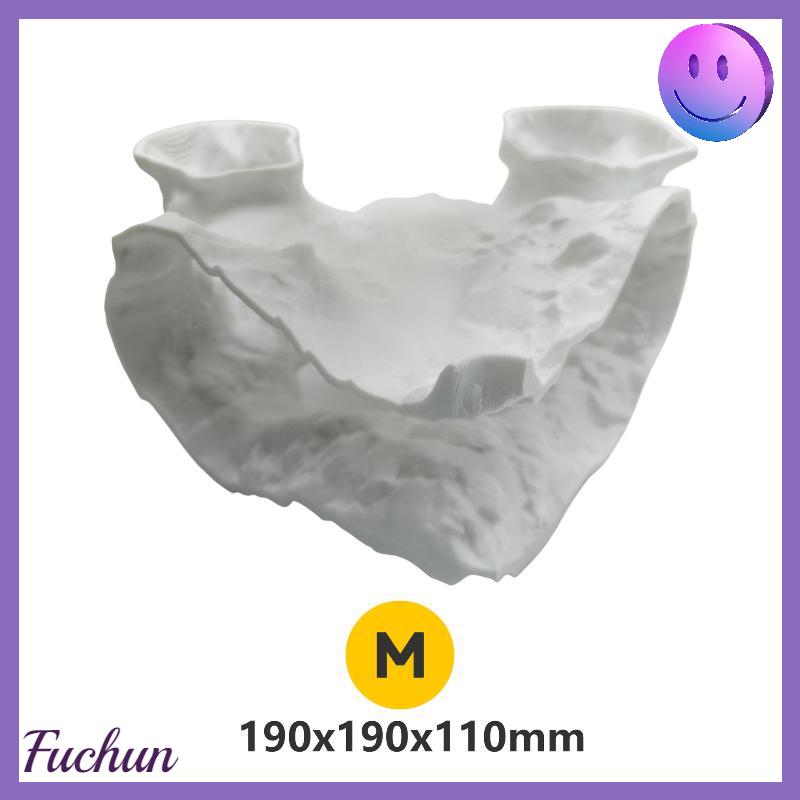 [fuchun] Bể cá hang động ngầm cho tôm cá bò sát nơi trú ẩn Nhà Đường hầm hang động cảnh quan aqaurium trang trí - 4