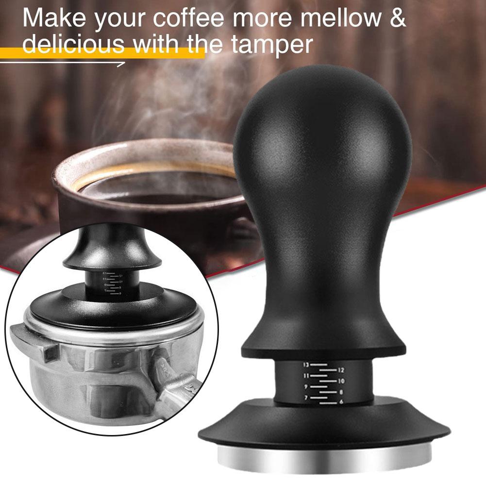 Stainless Steel Coffee Tamper Coffee Powder Press Solid Tool Press Constant Filling O5O3