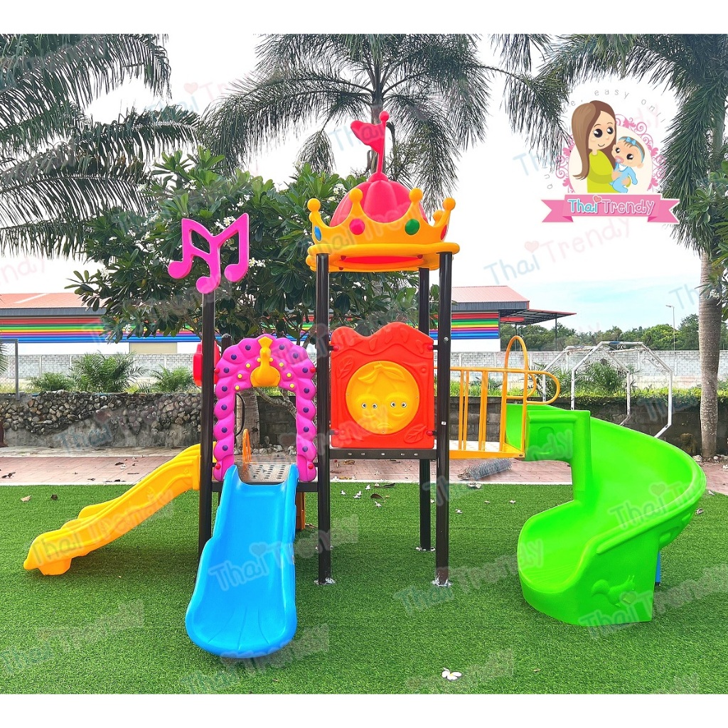 Playground Equipment, Ministry of Education and Sports. Early Childhood Children, Kindergarten Children's Toys Outdoor and Indoor, Slides, Slippery Boards, Children's Toys, Climbing ราคา 48,550 บาท*ส่งฟรี