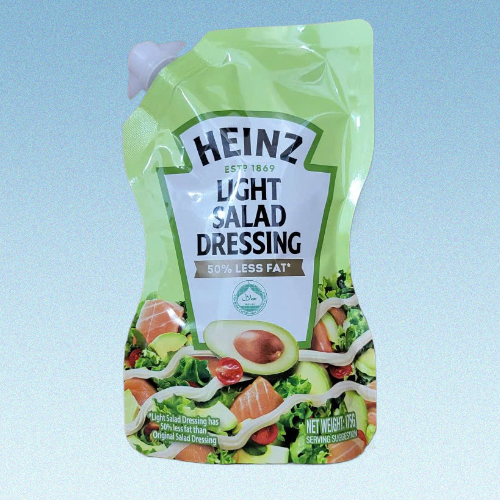HEINZ -- túi LIGHT 175g -- SỐT TRỘN SALAD ÍT BÉO 50% Less Fat Light Salad Dressing (HALAL)