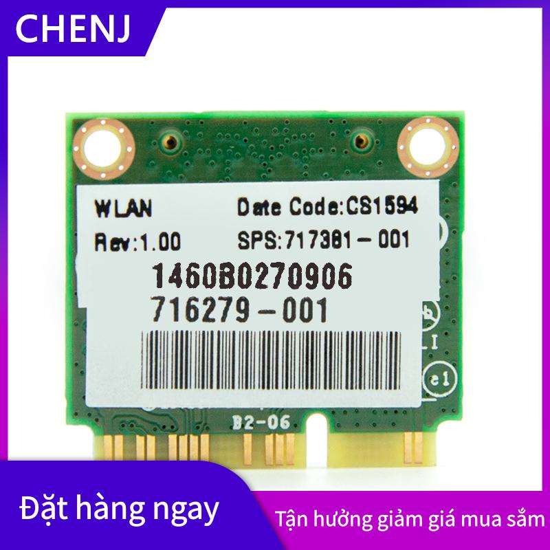 CHENJ YADUN 1 chiếc Card mạng không dây Mini PCI‑E băng tần kép 2,4 G 5 GHz AC 7260 7260HMW Bluetooth 4.0 802.11a b g Giá 123,939 Đồng*Miễn phí vận chuyển