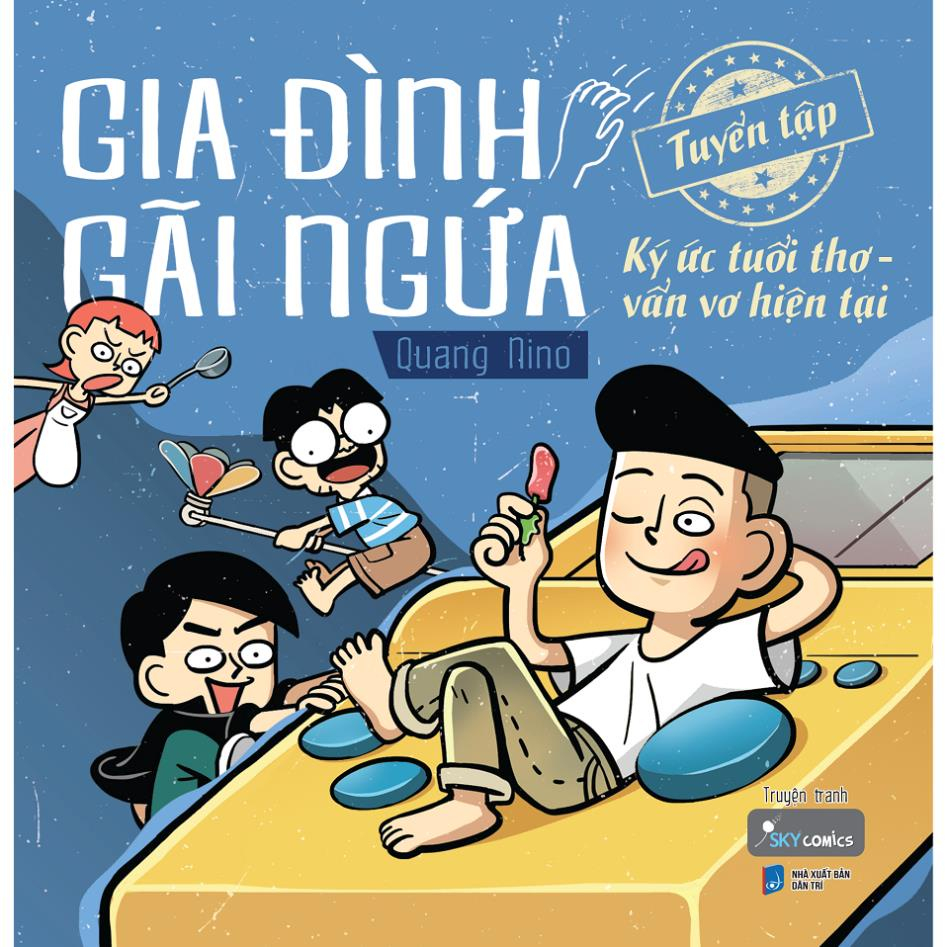Sách - gia đình gãi ngứa - ký ức tuổi thơ...