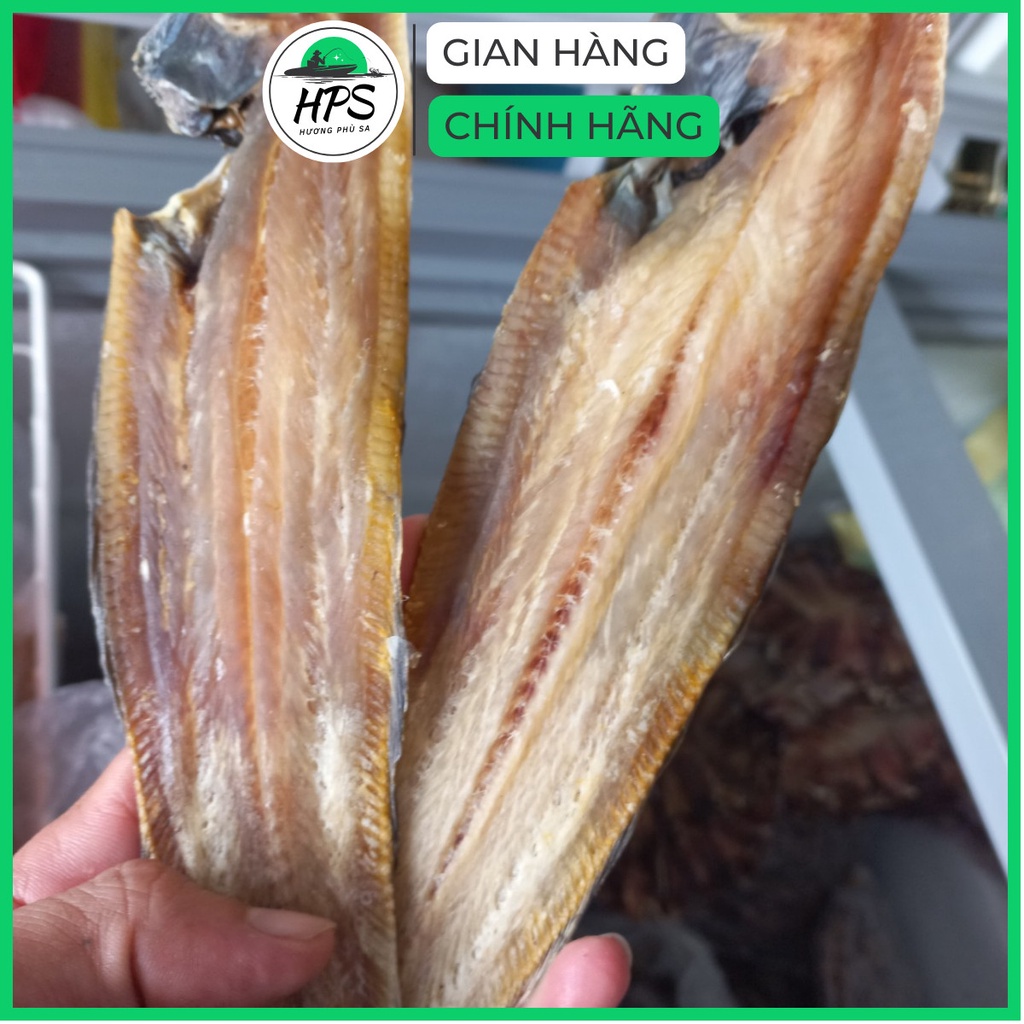 Khô cá lưỡi trâu, khô cá lưỡi trâu lớn thịt dày chiên giòn hao cơm - Hương Phù Sa
