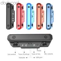 Dodocool DOUBLE X0 Guitar Pickup Preamp Soundhole Pickup with Volume & Tone Control Musical Instrument Accessories for Acoustic Guitar