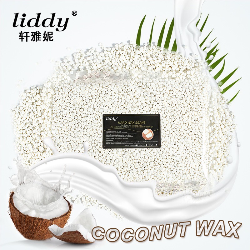 Sáp Wax Lông Hương Sữa + Dừa Coconut Cao Cấp - Wax Lông Nóng Siêu Bám Lông