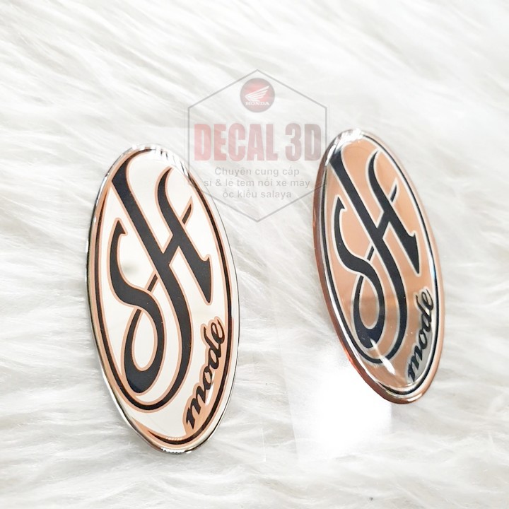 Tem logo dán mặt nạ sh mode hàng zin sắc nét
