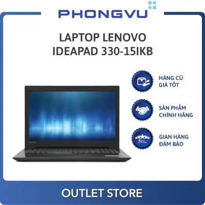 Laptop Lenovo Ideapad 330-15IKB 81DE01JSVN (i5-8250U) (Đen) - Laptop cũ