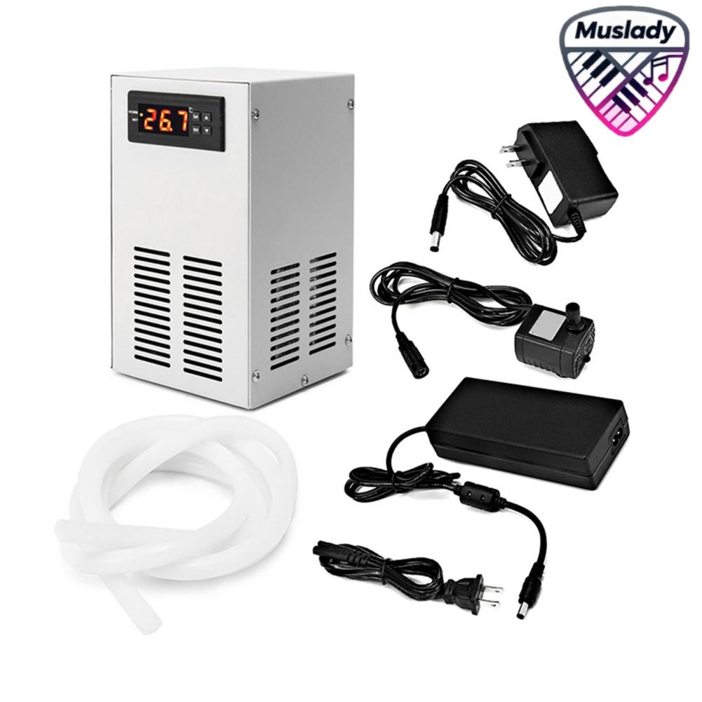 MUSLADY ตู้ปลา Chiller 20L ปรับจอแสดงผลดิจิตอลประหยัดพลังงานการทำงานเงียบถังปลาเครื่องทำความเย็นสำหรับพิพิธภัณฑ์สัตว์น้ำ ราคา 3,510 บาท*ส่งฟรี