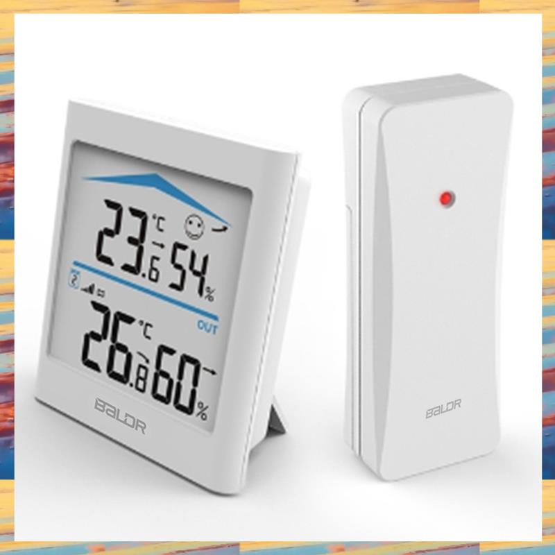 Q8(GRSU) Digital LCD Weather Station Indoor Outdoor Trend Hygrometer Thermometer Wireless Remote Sensor Motion
