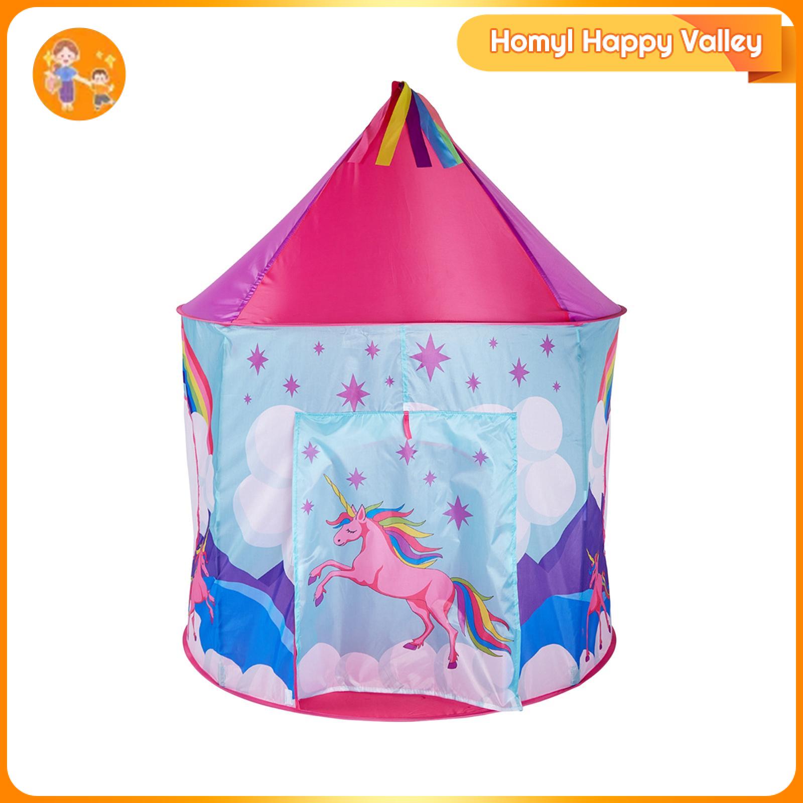 Homyl Child Castle Play Tent Portable Princess Tent for Daycare