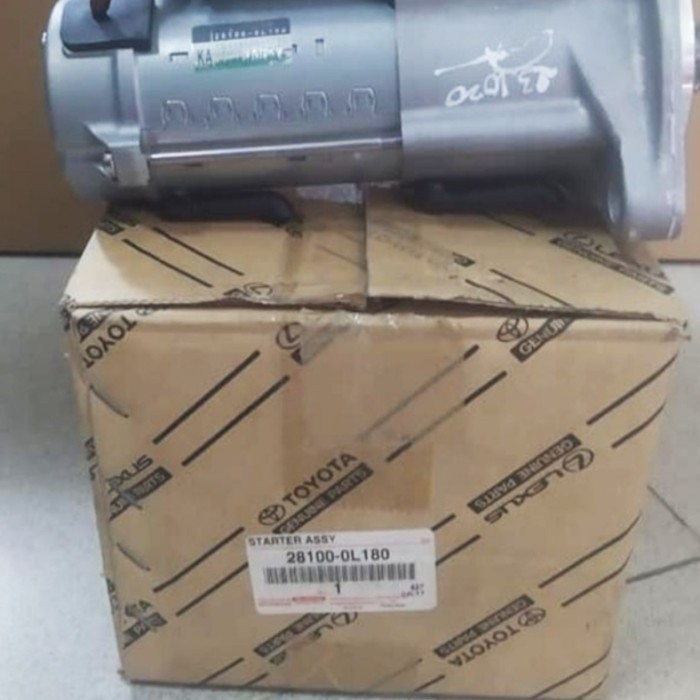 dinamo starter Innova reborn Fortuner VRZ Hilux 2GD ORI 28100-0L180 Harga 5,240,000 rupiah*Gratis Ongkir