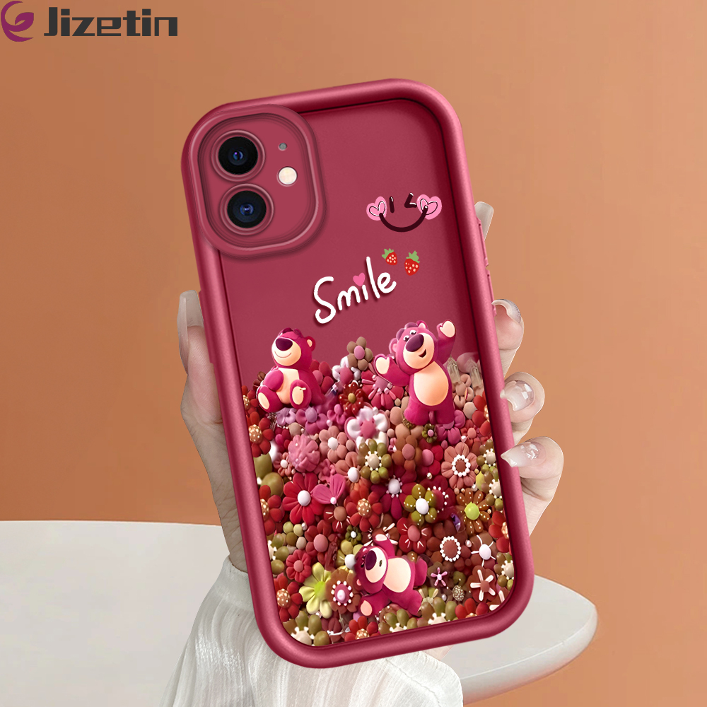 Jizetin Ốp cho Apple iPhone 11 12 13 14 15 11 Pro 11 Pro Max 12 mini 12 Pro Max 14 Plus Max silicon 