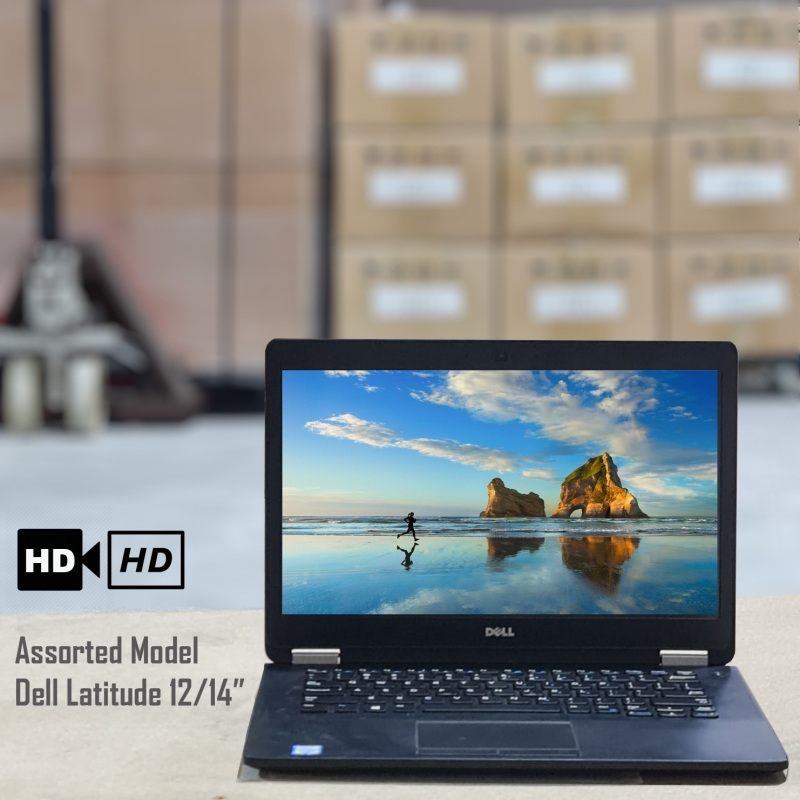 Laptops Dell Latitude series (Assorted models 12.50inch/14.0inch Display)