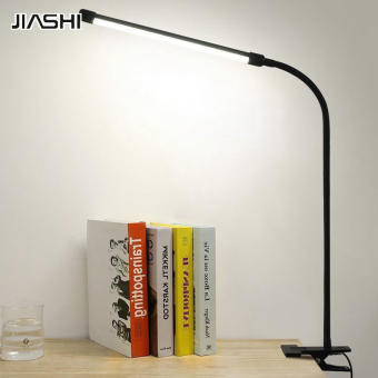 Jiashi đèn LED có Kẹp bảo vệ mắt kẹp đọc sách ánh sáng Trường Đại Học ký túc xá sinh viên nghiên cứu bàn đèn bàn ánh sáng cao cho công việc và học tập