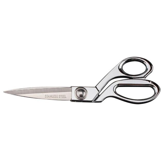 10.5 Gold Sewing Cut Cutter Shear Pinking denim Leather Craft Fabric Upholstery Scissor Dressmaking Tailor Tool Textile