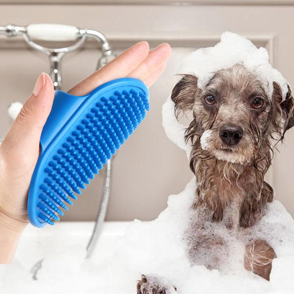 HTRF Shower Removes Hairs Hair Fur Grooming Massage Hairdressing Pet Comb