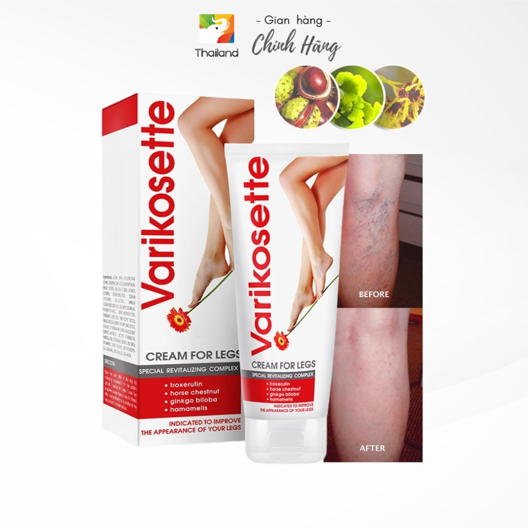 Kem bôi suy giãn tĩnh mạch Varikosette Cream For Legs Nga